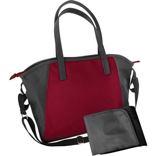 Sac à langer TENDANCE  gris/marsala 