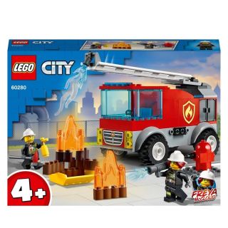 CAMION POMPIERS + ECHELLE 60280