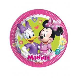 8 ASSIETTES MINNIE