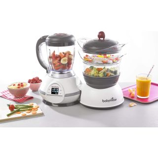 Babymoov Nutribaby Classic Cuiseur & Mixeur Gris