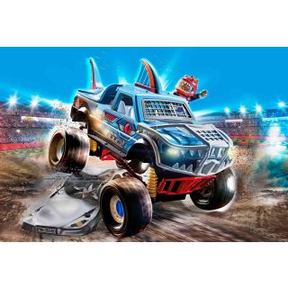 Stuntshow Monster Truck De Cascade Requin Playmobil