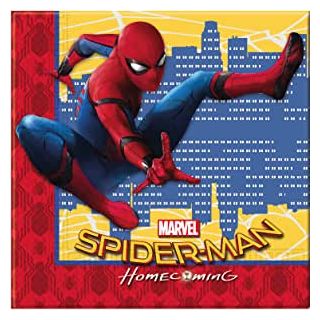 20 Serviettes thème Spiderman