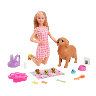 Mattel Barbie Naissance des Chiots