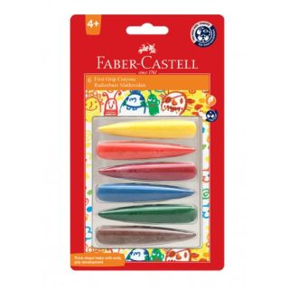 Faber-Castell Kindergarten Grip Crayon Set – Lot de 6