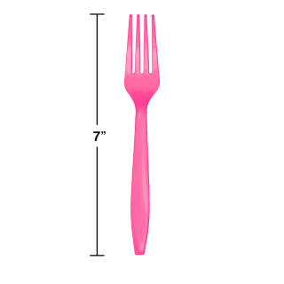 8 Fourchettes "Modus Vivendi  Fuchsia"
