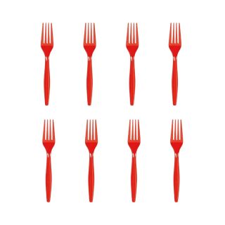 8 Fourchettes "Modus Vivendi Rouge"