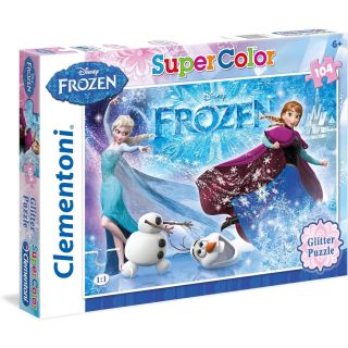 PUZZLE 104 Frozen  /GLITER