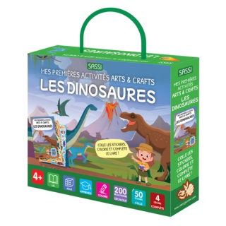 MES PREMIERES ACTIVITES ARTS & CRAFTS LES DINOSAURES