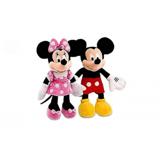 Peluche Mickey et Minnie 