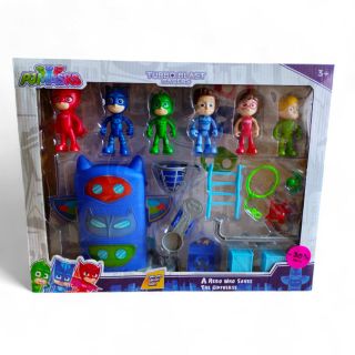 Pack de 6 Figurines PJMASK – les Héros de la Nuit !