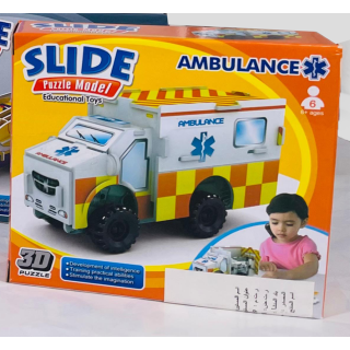 Puzzle 3d- Ambulance