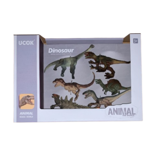 Lot de 6 Figurines de Dinosaur