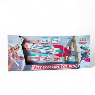 Fusil-Épée Futuriste 2 en 1 avec Effets Lumineux et Sonores