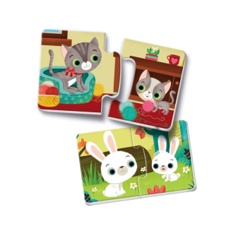 Les animaux et leur petit - CLEMENTONI