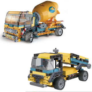 MECHANICS LAB - CONCRETE MIXER (USA CAN) - Clementoni
