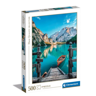Puzzle 500 Pièces - Lac Braies - Clementoni