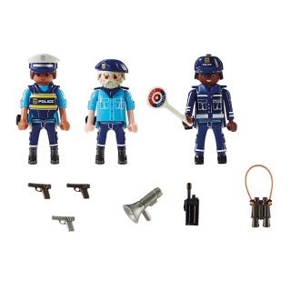 PLAYMOBIL Police Equipe de policiers 