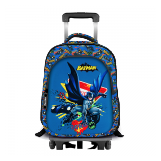 Trolley 16'' 2Poches Visuelle 3D Bombe Garçon