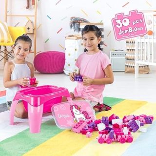 Activity Table Unicorn et 30 blocs - Dolu