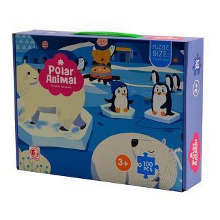 Puzzles  les animaux polaires 100 Pcs