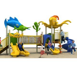 Aire de jeu XXL - Structure de Jeux 700*240*340 cm