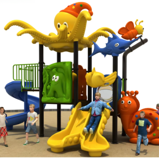 Aire de jeu XXL - Structure de Jeux 700*240*340 cm