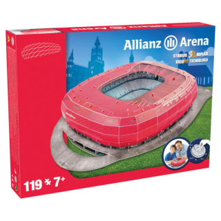 Puzzle 3D Allianz Arena (Bayern Munchen Red  Pack)