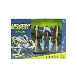 Amphibious Stunt Voiture R/C 360° 2.4GHZ-Vert