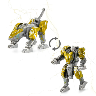 Animal transformable 4 en 1 -Jaune