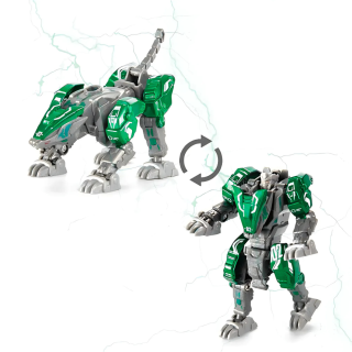 Animal transformable 4 en 1 -Vert