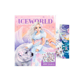 Album de colorage Stickerworld Icew Top Model 