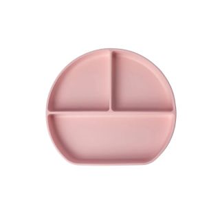 Assiette En Silicone Avec Ventouse 3 Compartiments - Yummy-Rose