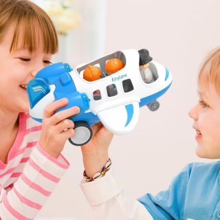 Avion Avec Figurine Pour Enfants 