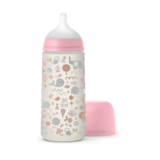 Suavinex Biberon symétrique SX PRO Memories 360ml - rose