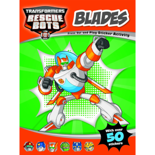 BLADES LIVRE D'ACTIVITES AVEC DES PERSONNAGES