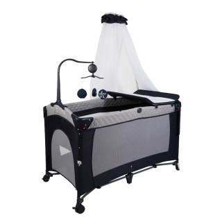 LIT PARC CODODO COCOONING – MON BÉBÉ-Noir