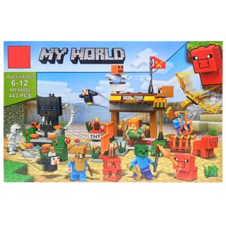 Block de Construction Minecraft 443PCS 