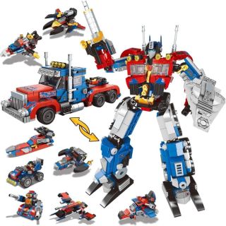 Blocs de Construction 8 in 1 Transformers