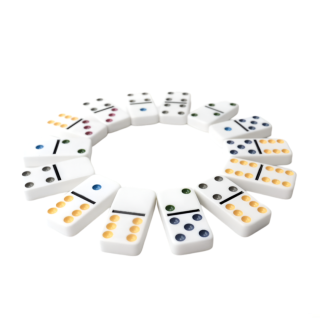 Boite Dominos - 28 PIECES