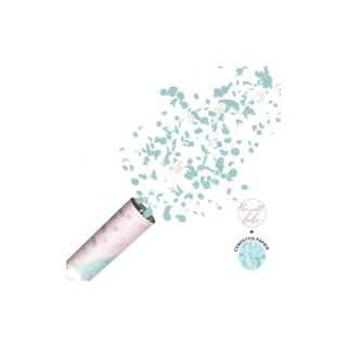 Cannon de Confettis - Party Bomb - Popper-Turquoise