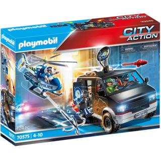 PLAYMOBIL HELICOPTERE+CAMION BANDITS