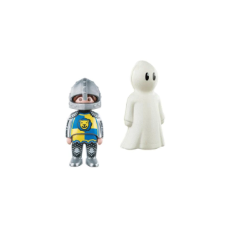 PLAYMOBIL CHEVALIER ET FANTOME 1.2.3