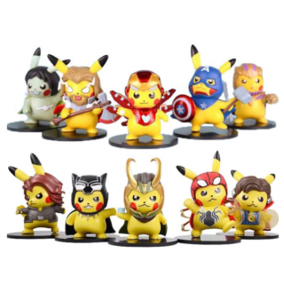 Figurines Pokémon Avengers