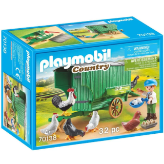 Playmobil Country Enfant et poulailler