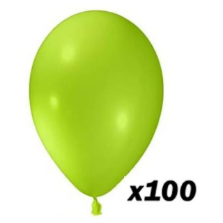 Sachet 100 Ballons Vert Pistache