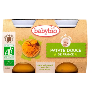 POT PATATE DOUCE 2X130G