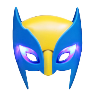 Masque Bleu lumineux X--Men Wolverine Party