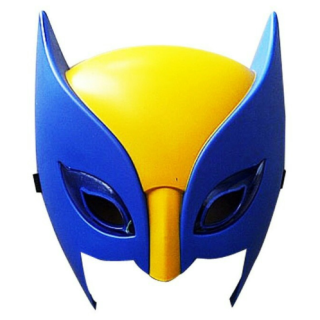 Masque Bleu lumineux X--Men Wolverine Party