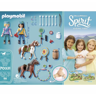 Playmobil Spirit Base d'entraînement