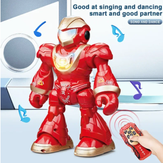 Robot Intelligent Télécommande En Rouge